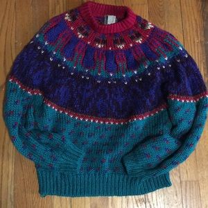 Vintage Colorful Sweater